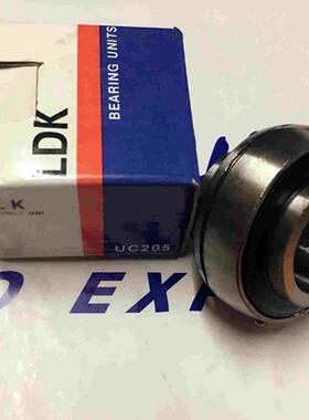 LDK高转速外球面轴承UC205 UC209 UEL208 正品保证  实图