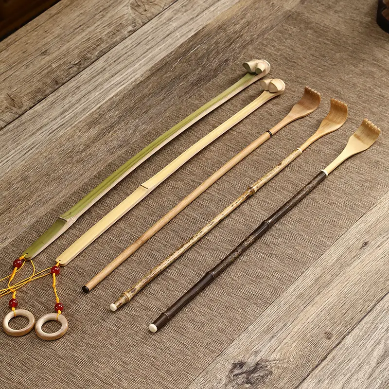竹制痒痒挠 不求人背部抓痒器 抓痒扒按摩后背抓痒老头乐