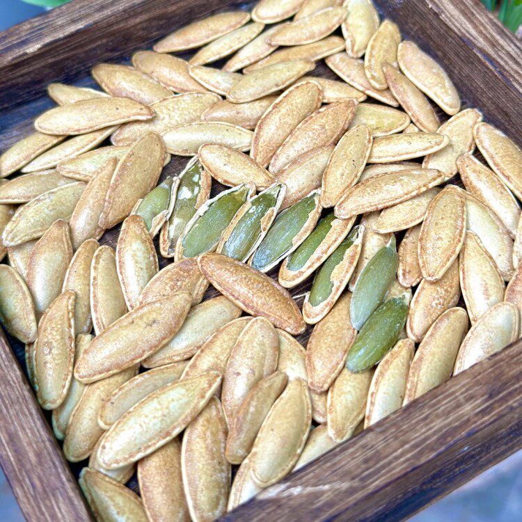 【特大号长粒美人甲南瓜子】原味椒盐味新货南瓜籽解馋零食