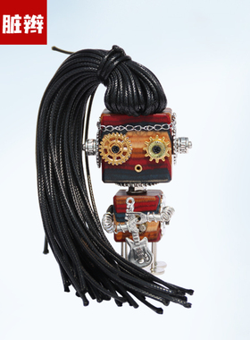 【斑马脏辫】赛博朋克电脑桌面摆件电竞房装饰科技感创意装饰