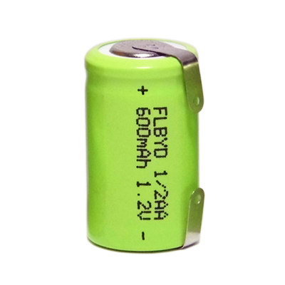 FLBYD原装1/2AA 3/5AA 600mAh充电电池2.4V 适用飞科剃须刀理发器用