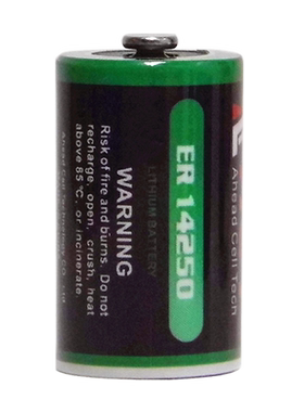 适用丹纳福尼亚FORNIAXLP-050F胰岛泵1/2AA 3.6V电池 维凯WILLCARE糖友优力圣糖胰岛素泵ER14250 3.6v锂电池