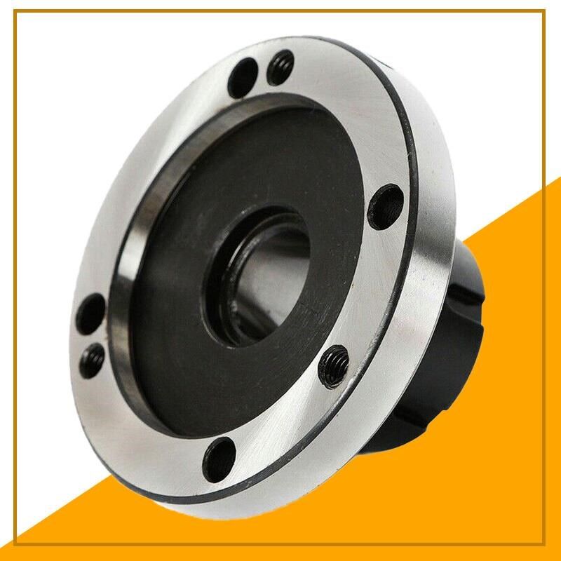 高精夹头座ER16/l32/40/50筒夹A2法兰盘四五轴夹头直孔可代替卡盘