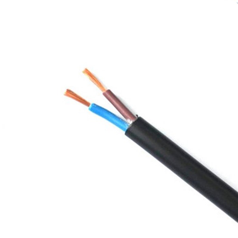 电线电缆 RVV两芯铜芯护套软电线 二D芯2*0.75平方 信号监控电源