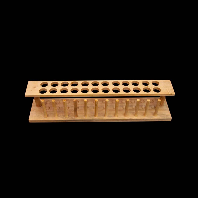 木质试管架两用多用l途试管支架6孔8孔12孔24孔 玻璃管展示架