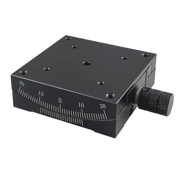 X轴角度倾斜滑台手动l弧度精密微调位移平台调节测角仪GFG60/40/8