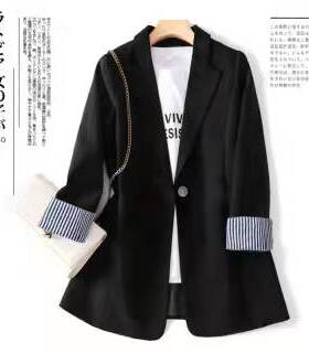 6XL胖mm薄款西装外套女2022spring women casual blazers jackets