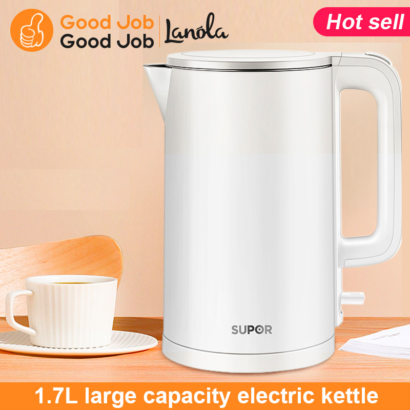1.7L Stainless steel electric heating water kettle pot
