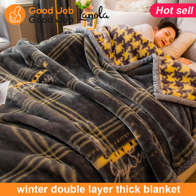 winter blanket soft warm quilt comforter Coral velvet blanke