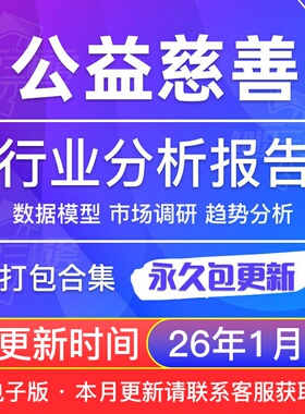 2025年公益慈善行业发展研究报告互联网慈善劝募品牌发展数据资料