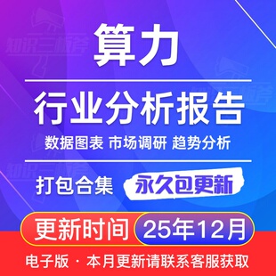 AI算力服务 GPU 行业分析报告合集 算力 2025年