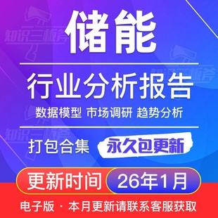 2025年中国充电储能电源锂电行业研究报告产业市场调研白皮书合集