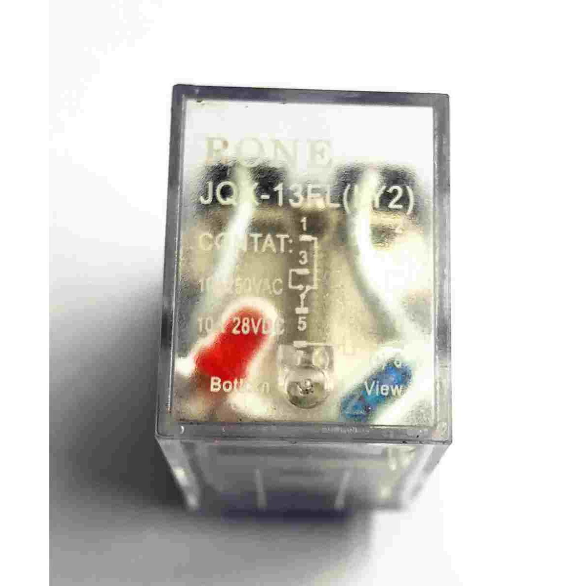 中间继电器 JQX-13FL LY2NJ  10A 250VAC 8脚粗 二常开二常闭RONE