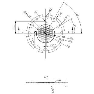 不锈钢加速栅屏栅厚度1mm蚀刻栅网台阶倒角斜面
