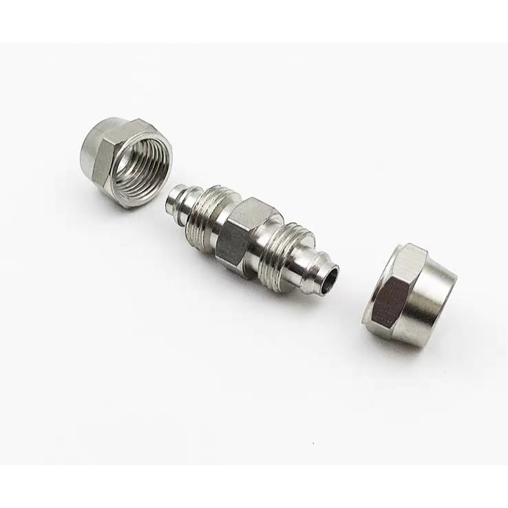 气动直通快拧接头PU-4/PU-6/PU-8/PU-10/PU-12/PU-14/PU-16双头拧