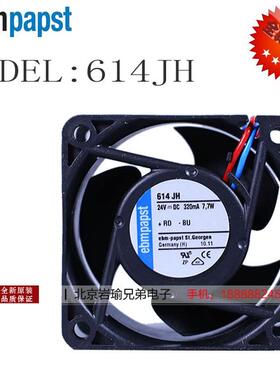 614 JH 全新原装德国EBMPAPST 6032 DC24V EBM 7.7W 散热风机风扇