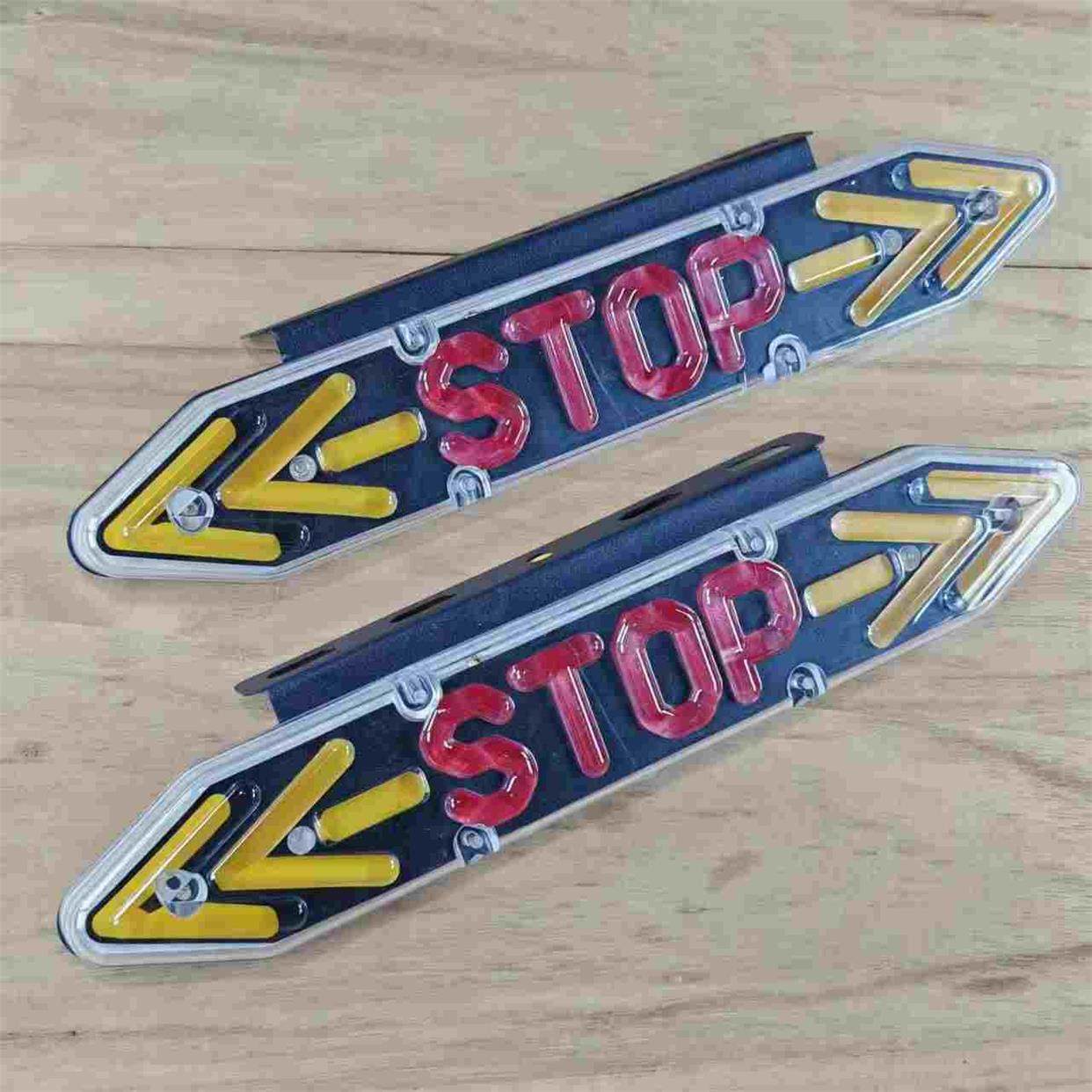 STOP双箭头防追尾灯货车爆闪灯LED流水高亮警示挂车后雾灯12/24v,节庆用品/礼品,拉花,淘宝优惠券,粉丝福利购,淘宝优惠卷