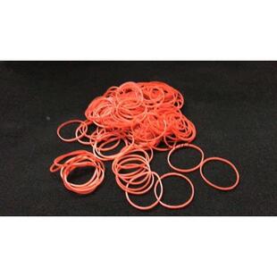 耐高温高压抗热橡皮筋进口橡皮圈数码烫牛皮筋烫发胶圈