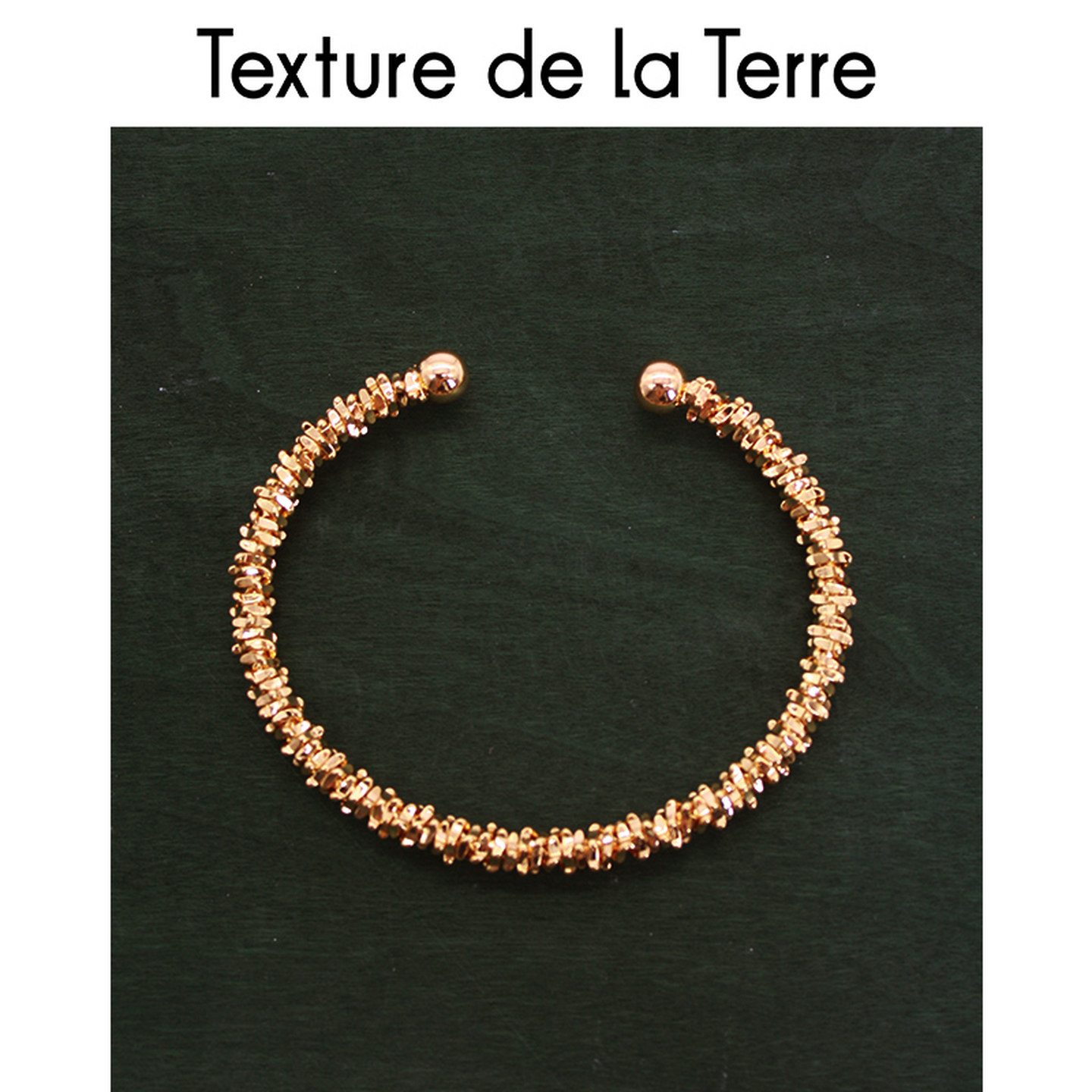 老钱风碎银子高端轻奢18k金色满天星手镯ins小众设计师款时尚手饰