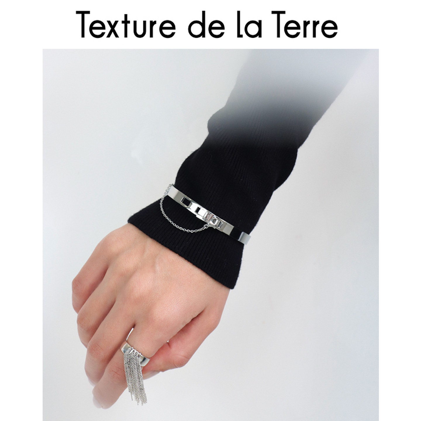 男生手链TDLT钛钢手镯女不掉色ins光面镯子时尚开口小众手环金属