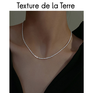 冬天老钱风s925纯银项链素链女款2026新款高级感轻奢小众高级感