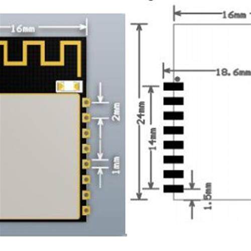ESP-12S/工业级WiFi/ESP8266串口转WiFi/无线透传模