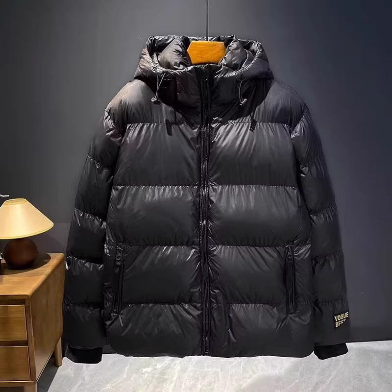 大码冬季新款保暖黑金连帽棉服男女短款加厚高品质情侣款棉服外套,男装,棉衣,淘宝优惠券,粉丝福利购,淘宝优惠卷