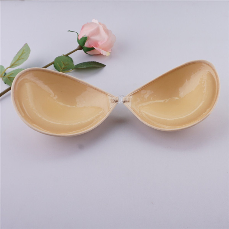 下厚上薄 时尚超轻棉布立体胶隐形胸贴B002 h ie bra