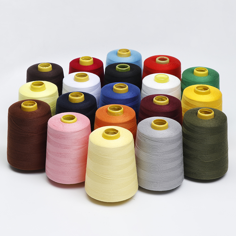 24色8000码402宝塔缝纫线批发
