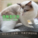 无尘无香高品质原矿猫砂除尿氨负离子矿物猫砂矿砂 保价1212