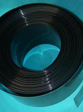 宽162mm &Phi;103mm黑色PVC热缩管热缩膜壁厚0.05mm较薄电池组封
