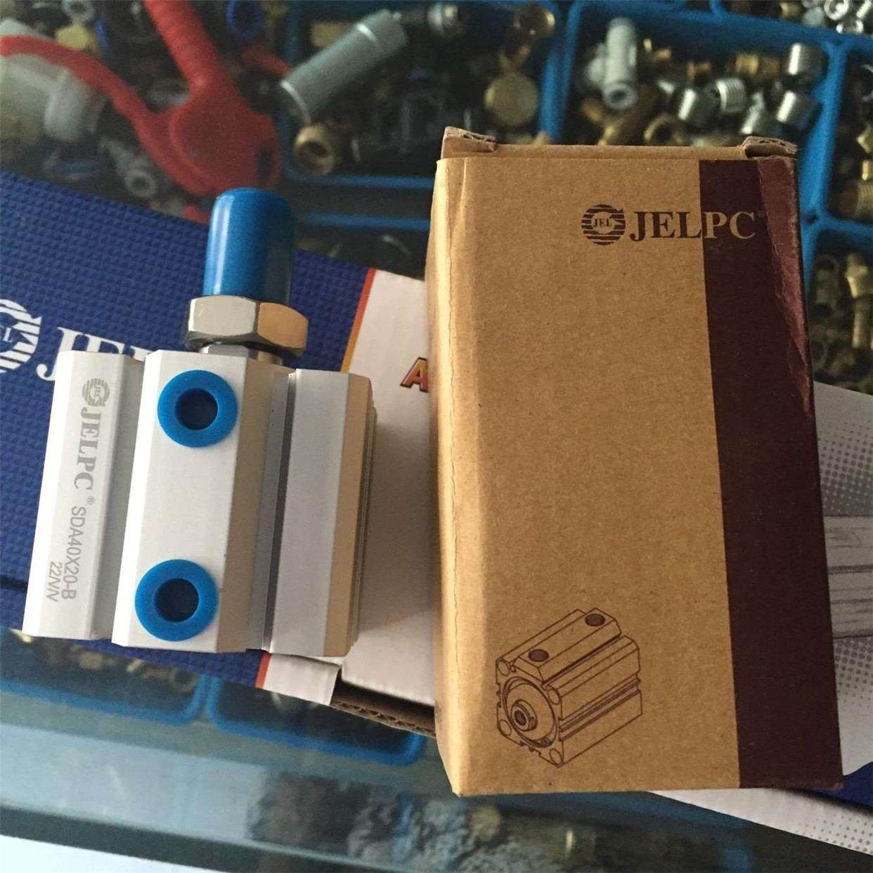 JELPC 佳尔灵原装正品 薄型气缸 外螺纹（不附磁）SDA40*20-B