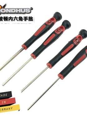 德国日本进口技术美国BONDHUS波顿内六角螺丝刀内六角手批平头德