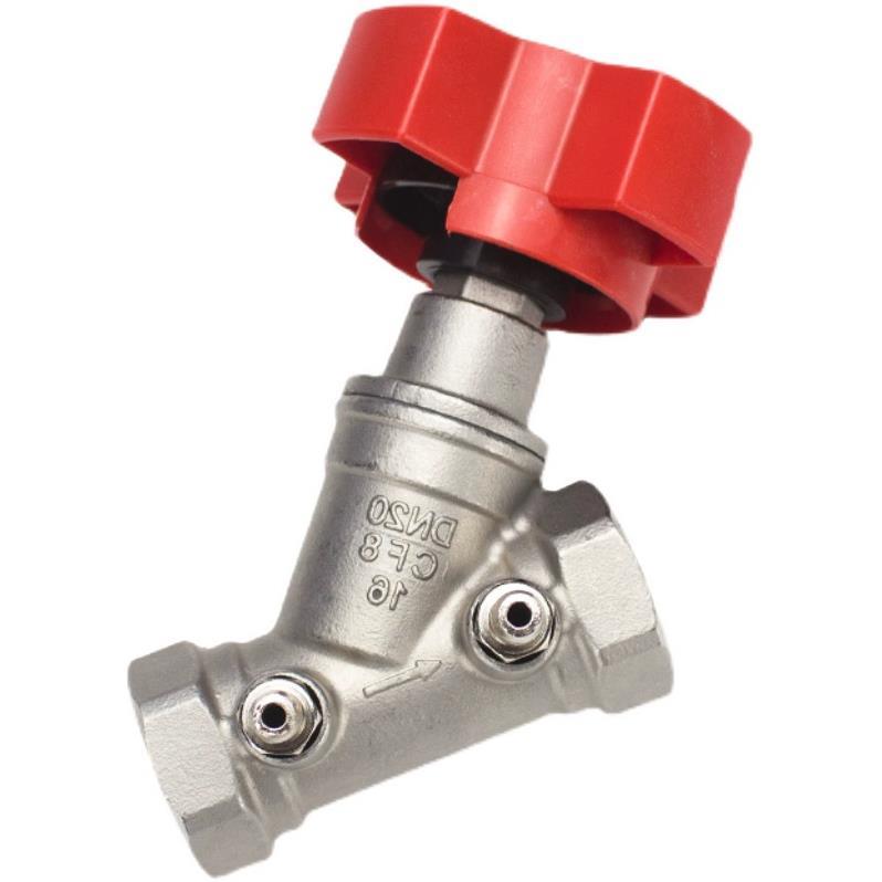 304不锈钢平衡阀螺纹丝扣手轮开关平衡阀SP15F-16P恒压水开关阀门