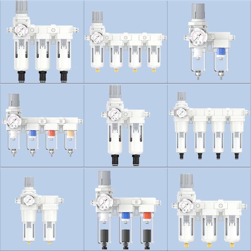 油水分离器带自动排水空压机空气过滤器冷干机水气分离器干燥机