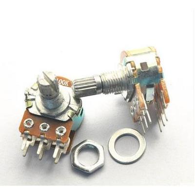 调速器 B1K B2K B5K B10K B20K B50KB100KB500KB1M变频器调节6脚