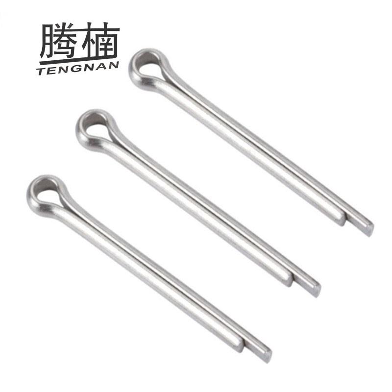 腾楠304不锈钢GB91开口销M1.5M2M2.5M3M4M5M6M8销发夹销插销销子