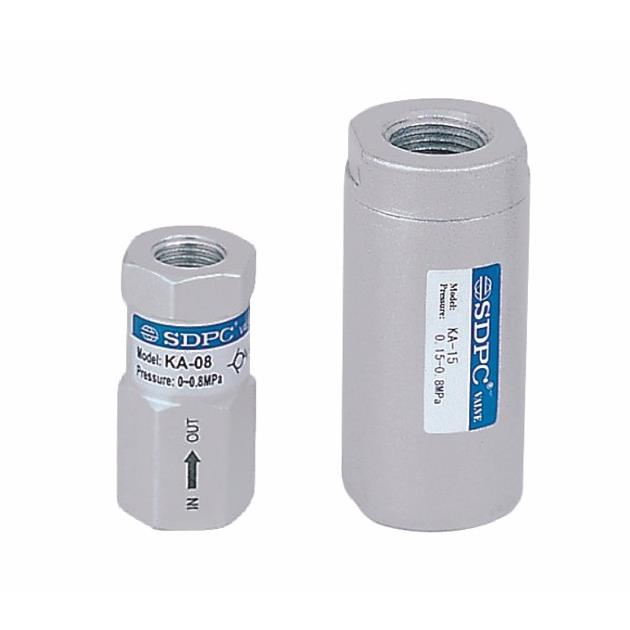 宁波盛达阳光(SDPC)气动单向阀KA-08/06/10/15/20/25/40/50