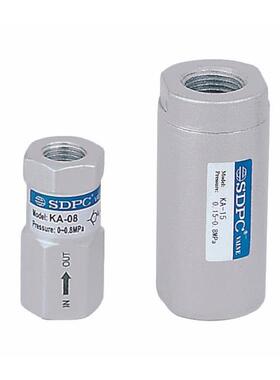 宁波盛达阳光(SDPC)气动单向阀KA-08/06/10/15/20/25/40/50