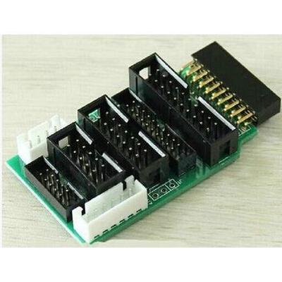 多功能 转接板 支持jtag jlink v8 v9 ulink2 st-link arm stm32