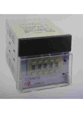 正品佰乐 电子预置计数器 JDM15 电子式计数继电器 COUNTS RESET