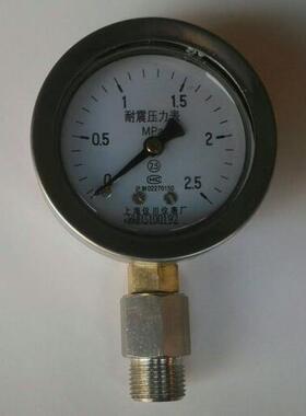 仪川压力表 2.5mpa正面表盘外壳直径68.7背后直径62 螺纹直径16.4