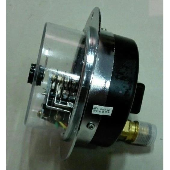 定制 轴向带边磁助式电接点压力表 yxc-100zt 压力25mpa 100mm