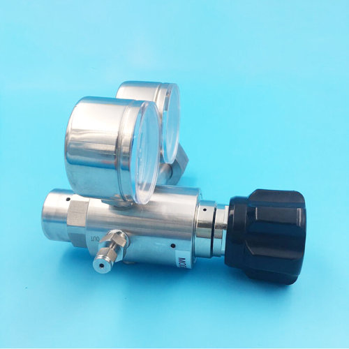 。捷锐不锈钢减压阀R30SL系列小流量双级式减压器GENTEC压力表