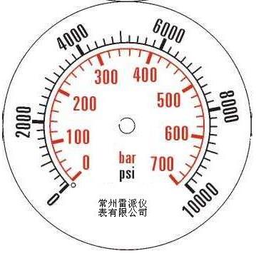压力真空表 压力表 真空表 -1-4bar -1-7bar 0-1.4bar 0-20psi