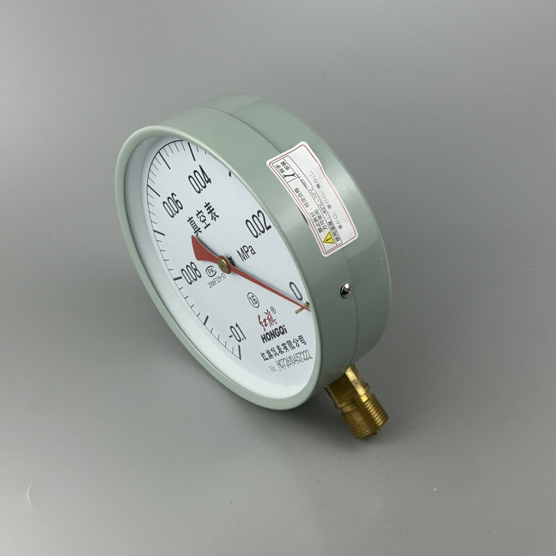 。红旗牌Y-150压力表 水压表 锅炉真空表0-0.6 1 1.6 2.5 -0.1-0M