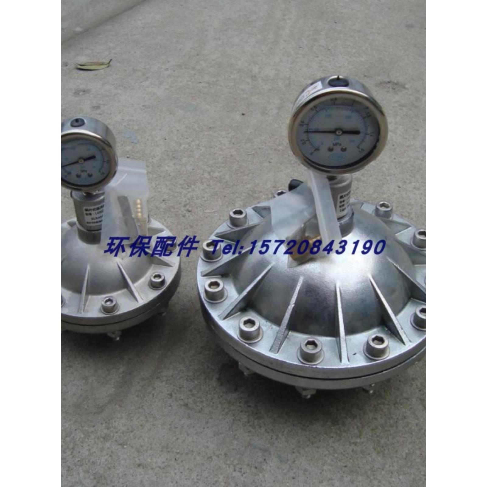 不锈钢PVDF膜片式脉冲阻尼器FPM/PTFE膜片液体水缓冲器气罐均流器