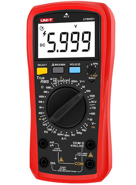 。优利德UT890D+/890C万用表数字高精度智能电工多功能防烧万用表