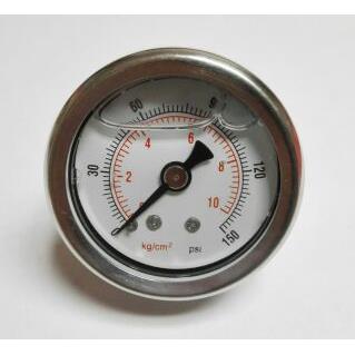 轴向耐震压力表 yn-40z  10kg/cm2 10bar 150psi 直径40mm~41mm