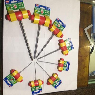 台湾威力刚  加长T型球头内六角扳手  特长内六角扳手 工具内六角